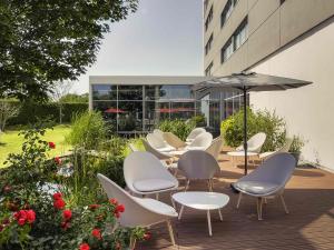 Zahrada ubytování Mercure Lyon Genas Eurexpo