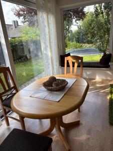 Χώρος καθιστικού στο Traumhafte Gartenwohnung