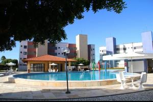 Bazén v ubytování Appartement mon chéri à 200 de la plage nebo v jeho okolí