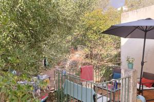 O grădină în afara Maison de la Plage