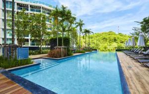 Πισίνα στο ή κοντά στο South pattaya Unixx hotel