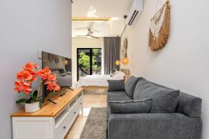 Χώρος καθιστικού στο Amira District