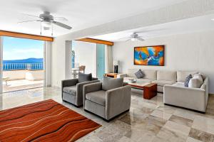 Posezení v ubytování Grand Miramar A302