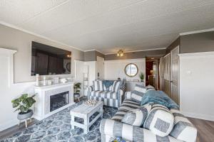 Χώρος καθιστικού στο White Marlin 308B