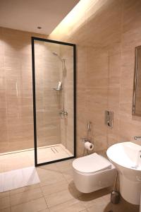 Koupelna v ubytování Najd Hospitality - AlQairawan