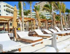 Playa en o cerca de del resort