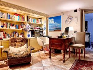 Et opholdsområde på B&B Palazzo Solimena