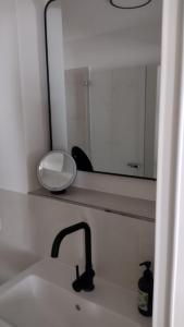 Ένα μπάνιο στο Studio-Apartment in Eisenberg, Thüringen