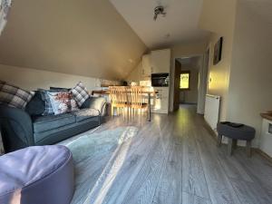 Χώρος καθιστικού στο Mountain View Self Catering Ballachulish Glencoe