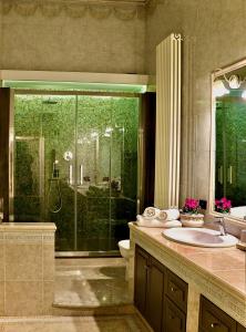 Et badeværelse på B&B Palazzo Solimena + 28 billeder