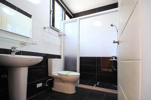 Salle de bains dans l'établissement Woo Shiba House