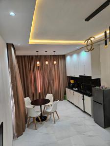 Posezení v ubytování Diamond Flux Apartments