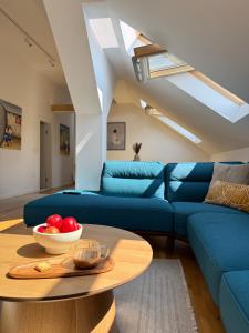 Posezení v ubytování Luxury Titova Street Apartment Sarajevo with parking included