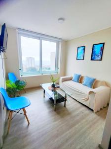 Ruang duduk di 1809, Amplio departamento para 2 +12 gambar