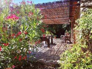 Κήπος έξω από το La bergerie de Lucie