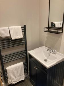 Koupelna v ubytování Luxury flat in the centre of Donaghadee