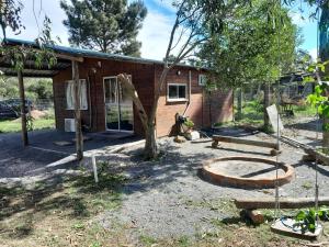 Zahrada ubytování Cabaña para Desconectar