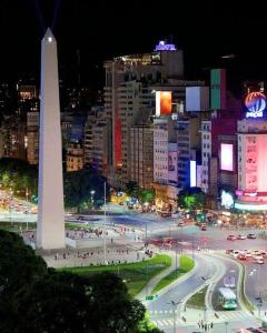 Vista general de Buenos Aires o vista desde el departamento