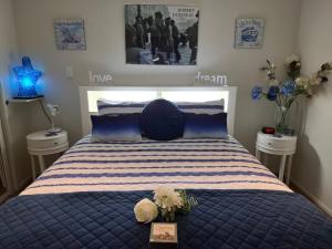 Ένα ή περισσότερα κρεβάτια σε δωμάτιο στο The Fish and Jandal