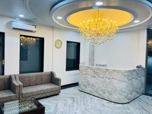 Istumisnurk majutusasutuses TrimHotel Grandview Jaipur