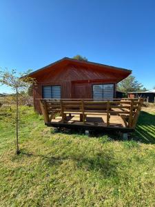 Κήπος έξω από το Panguipulli Cabañas Los Tallos