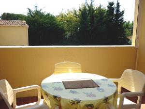 Balcon ou terrasse dans l'établissement Apartment RÃ©sidence Marine