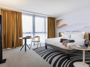 Χώρος καθιστικού στο Novotel Megève Mont-Blanc