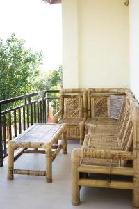 Χώρος καθιστικού στο Tide and Tribe hostel