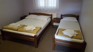 Postel nebo postele na pokoji v ubytování Hostel Kristal