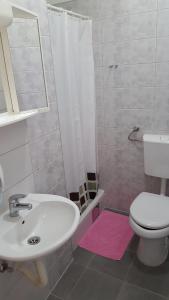 Koupelna v ubytování Hostel Kristal
