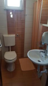 Koupelna v ubytování Hostel Kristal