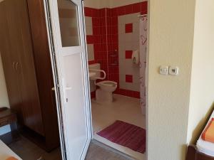 Koupelna v ubytování Hostel Kristal