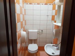Koupelna v ubytování Hostel Kristal