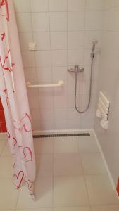 Koupelna v ubytování Hostel Kristal