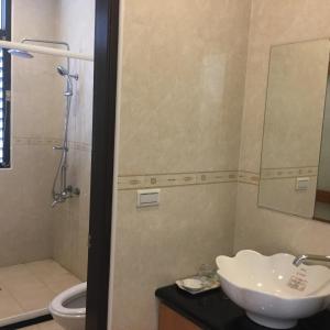 闕麒景觀民宿Chill Villa B&B的一间浴室