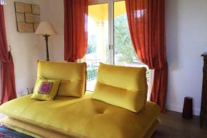 Posezení v ubytování Villa Roccu