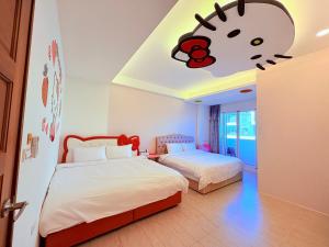 Ένα ή περισσότερα κρεβάτια σε δωμάτιο στο Country Road B&B