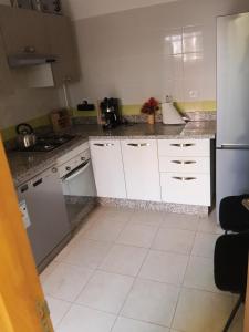 Kuchyň nebo kuchyňský kout v ubytování Loger marrakech