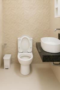 Et badeværelse på Fazenda Grand-Place