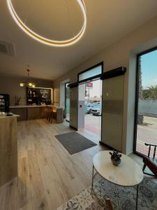 Dapur atau dapur kecil di Hostal Hs Puerto Lumbreras