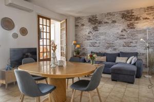 Χώρος καθιστικού στο Casa Eden Roc