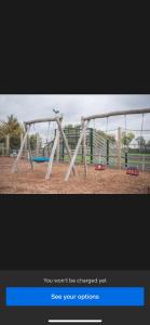 a picture of a playground withyou wont be charged yet see your options at The Orchards modern caravan in Saint Osyth