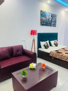 Ruang duduk di Dream Suites