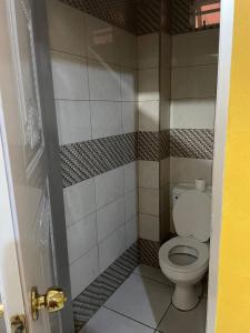 Koupelna v ubytování Bellefontaine