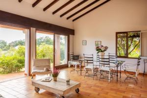 Χώρος καθιστικού στο Villa Josiane
