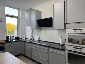 Η κουζίνα ή μικρή κουζίνα στο Blunest Apartment 1