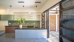Η κουζίνα ή μικρή κουζίνα στο Casa De Lua Hoi An