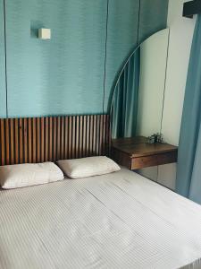 Ένα ή περισσότερα κρεβάτια σε δωμάτιο στο Luxury Apartment in Colombo
