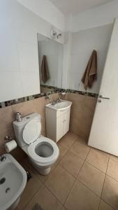 Koupelna v ubytování Departamento Boulevares + 11 fotografií