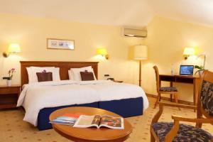 Katil atau katil-katil dalam bilik di Hotel Federale